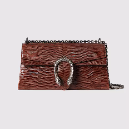 Gucci Dionysus lizard medium shoulder bag