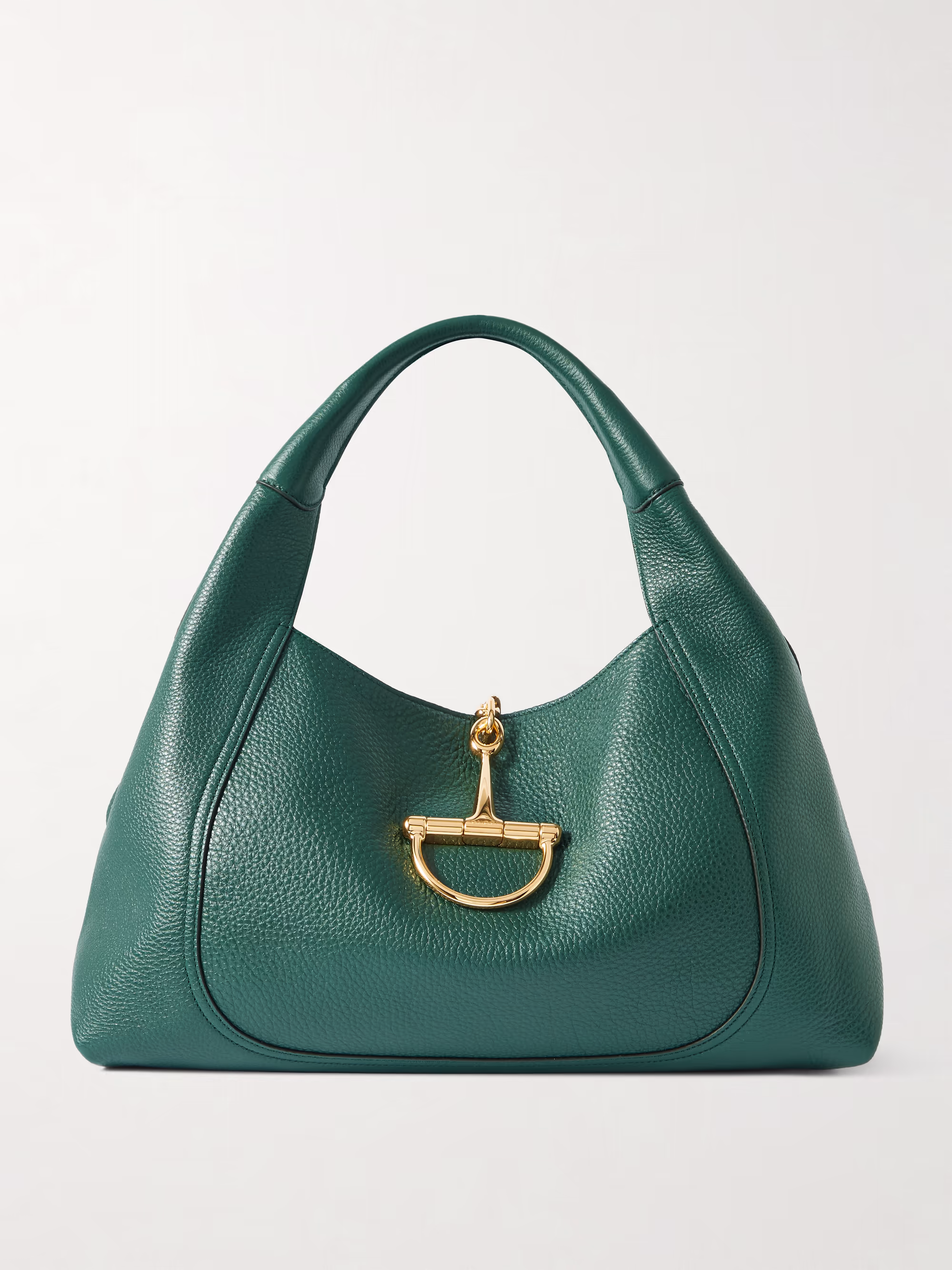 Gucci Softbit Maxi textured-leather tote