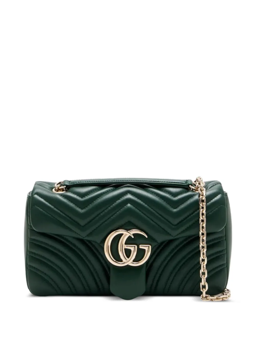 Gucci medium GG Marmont chevron shoulder bag