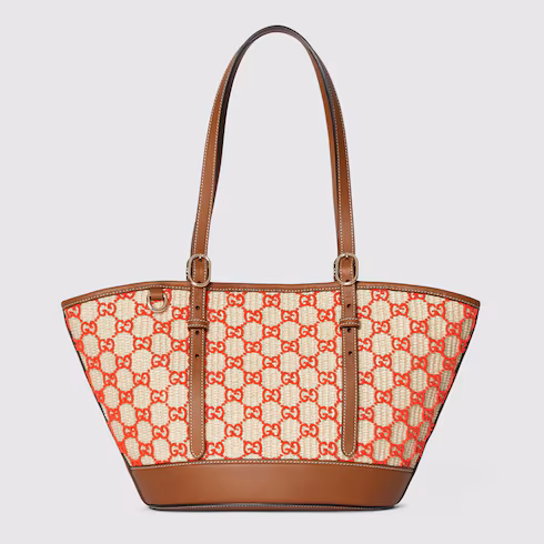 Gucci Woven small tote bag