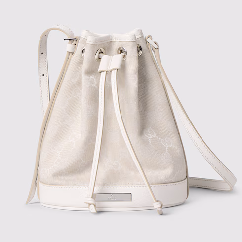 Gucci Mini bucket bag with Gucci plaque