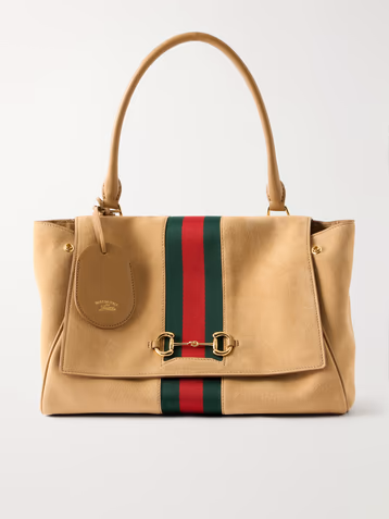 Gucci Paparazzo medium suede shoulder bag