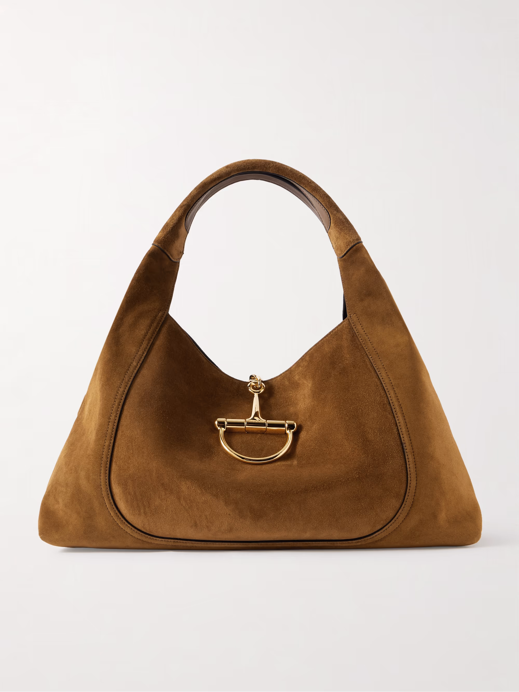 Gucci Softbit suede tote