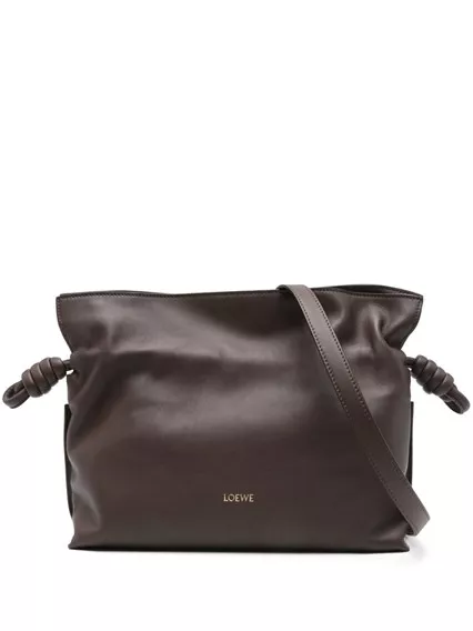 Loewe Flamenco medium leather clutch