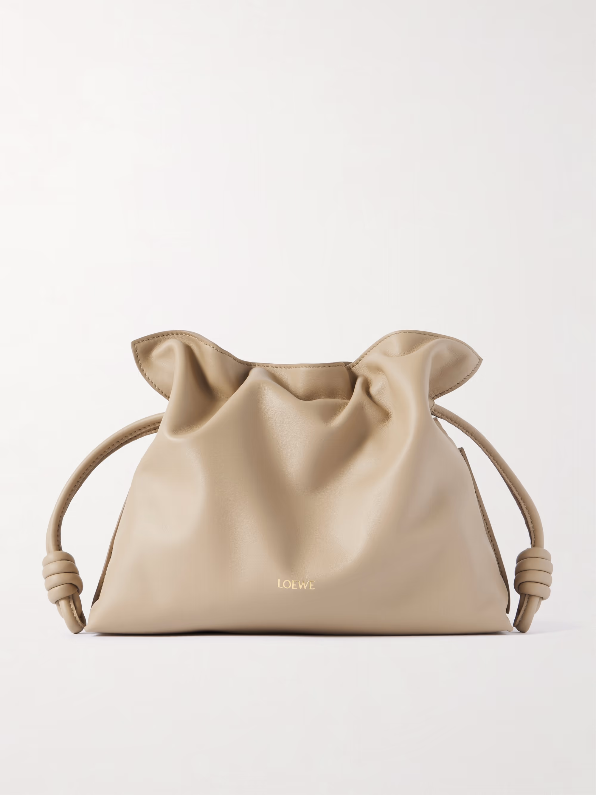 Loewe Flamenco leather clutch