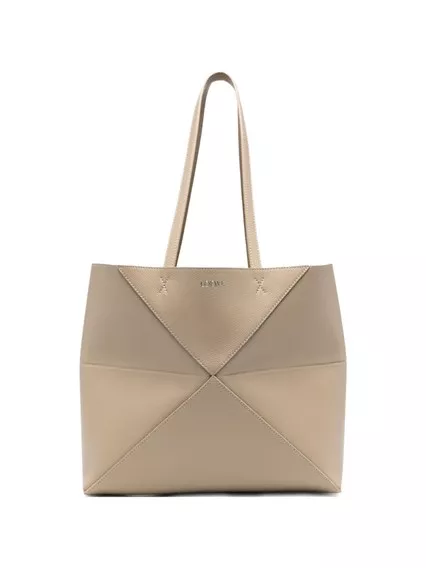 Loewe Puzzle Fold medium leather tote