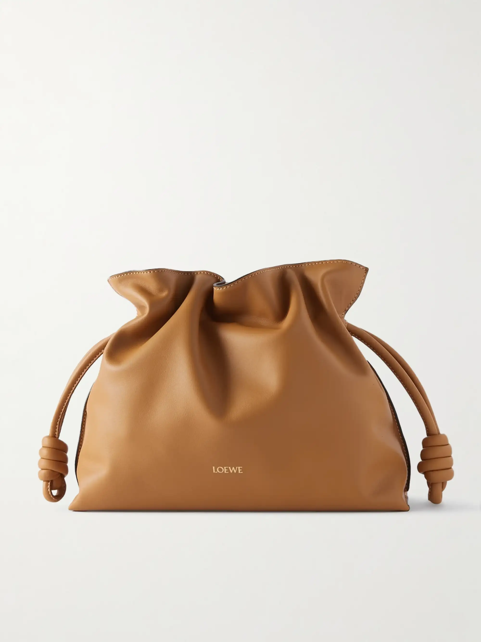 Loewe Flamenco leather clutch