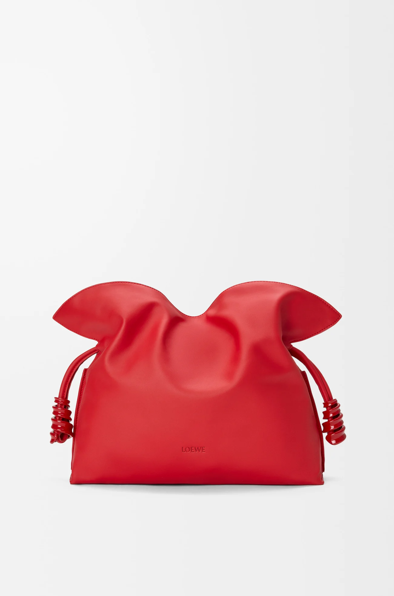 Loewe Medium Coil Flamenco clutch in nappa calfskin
