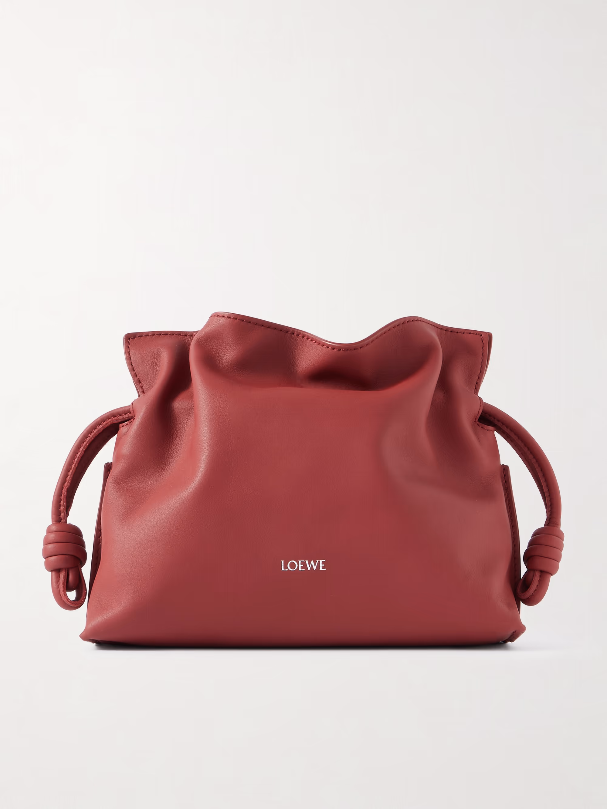 Loewe Flamenco mini leather clutch