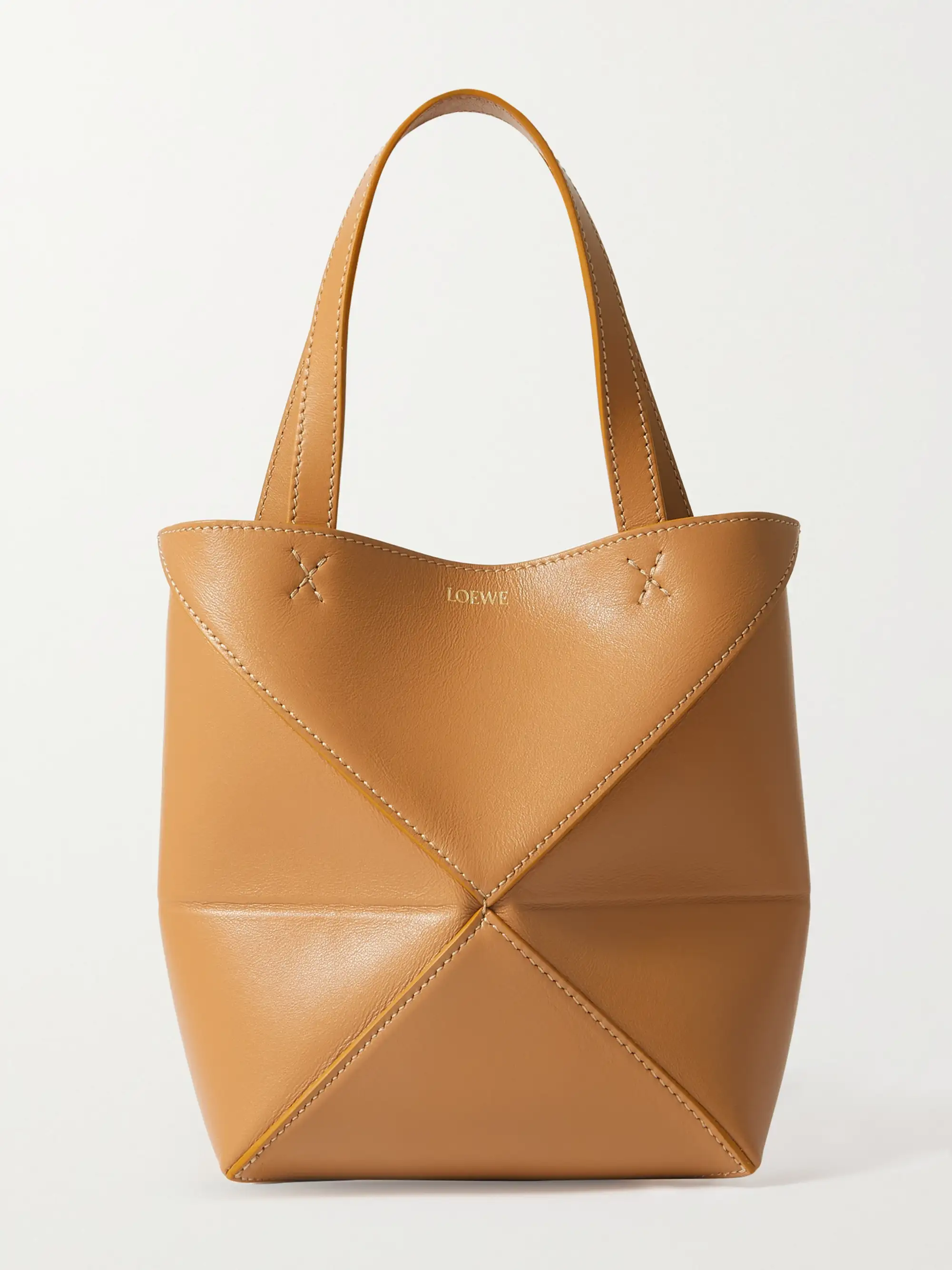 Loewe Puzzle convertible mini leather tote