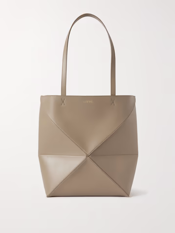 Loewe Puzzle Fold convertible medium leather tote