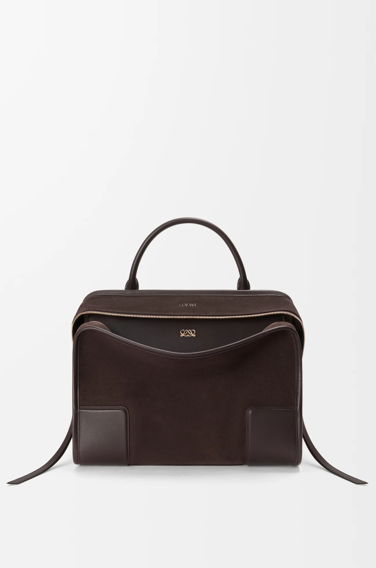 Loewe Large Amazona 180 bag in suede