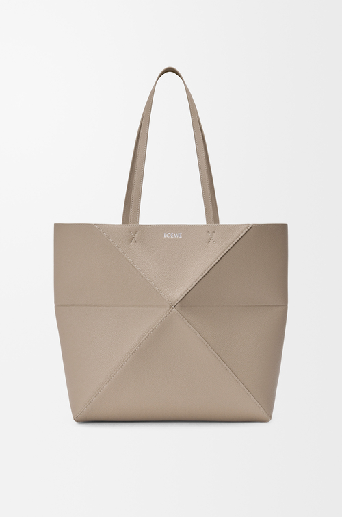 Loewe Medium horizontal Puzzle Fold tote in soft grained calfskin