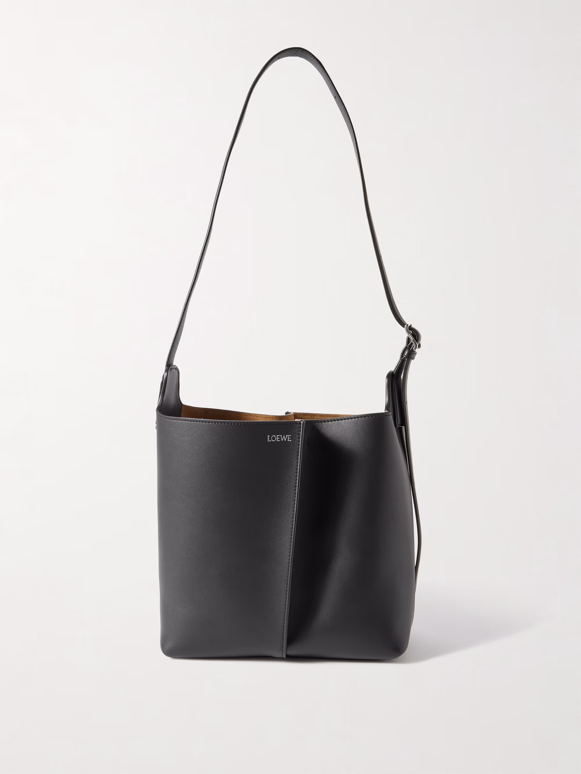 Loewe Bilbao medium pleated leather shoulder bag