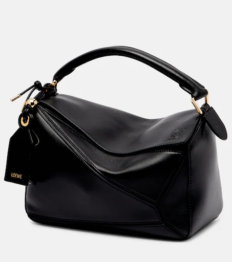 Loewe Featherlight Puzzle Large leather top-handle bag