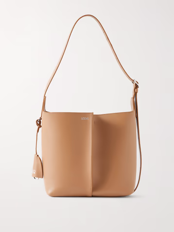 Loewe Bilbao medium pleated leather shoulder bag