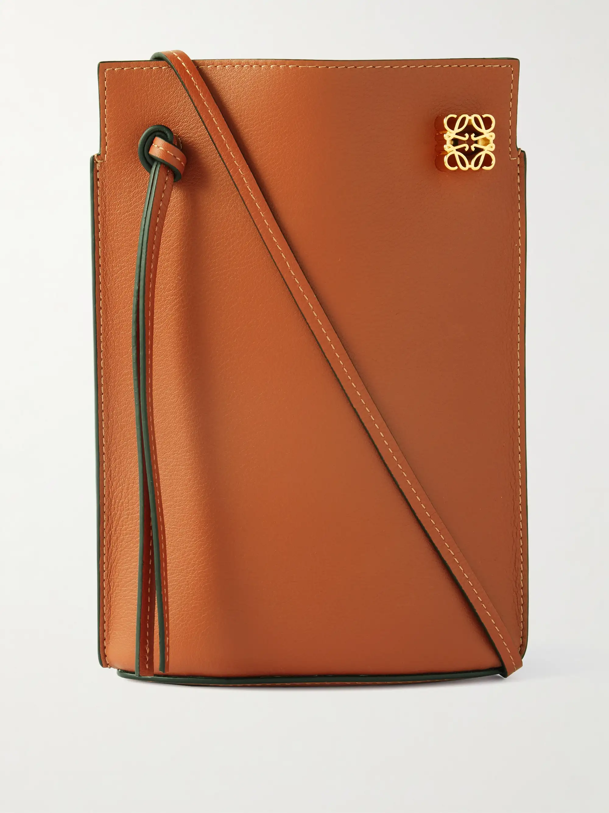 Loewe Dice Pocket embellished leather shoulder bag