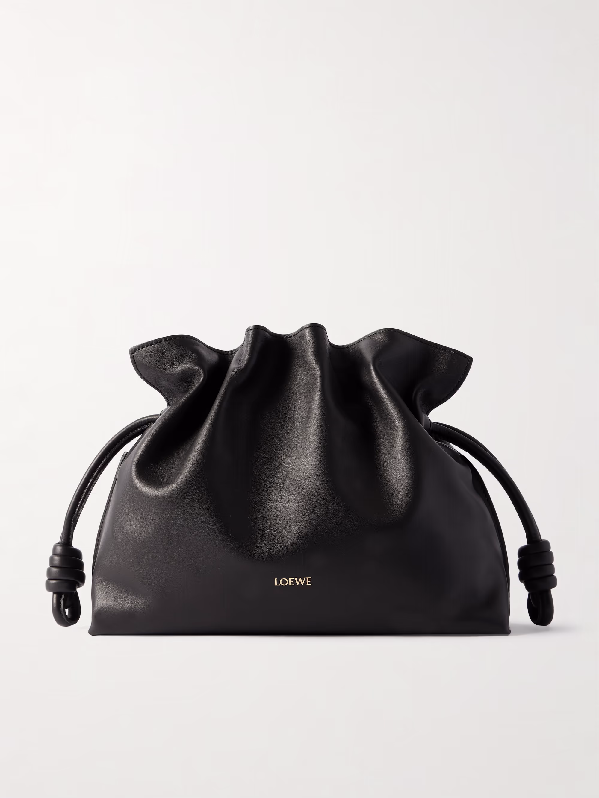 Loewe Flamenco leather clutch