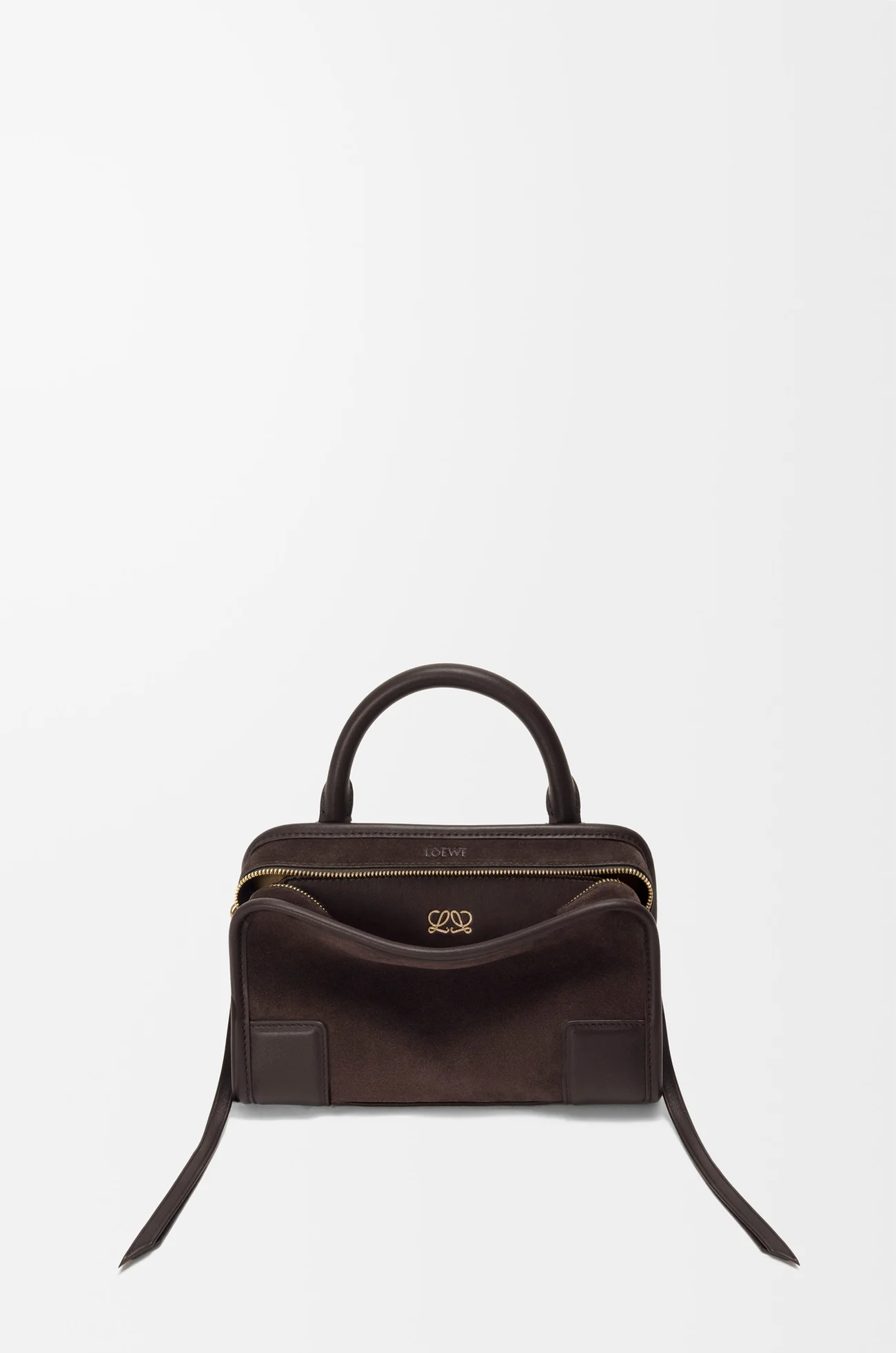 Loewe Mini Amazona 180 bag in suede