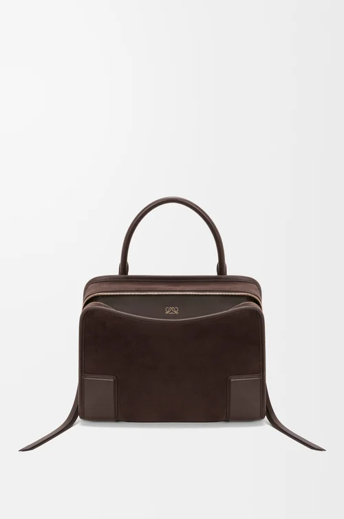Loewe Medium Amazona 180 bag in suede