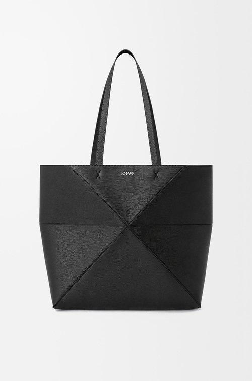 Loewe Medium horizontal Puzzle Fold tote in soft grained calfskin