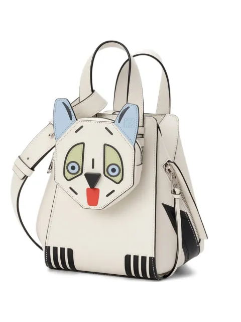 Loewe Hammock animal-face zipped tote bag