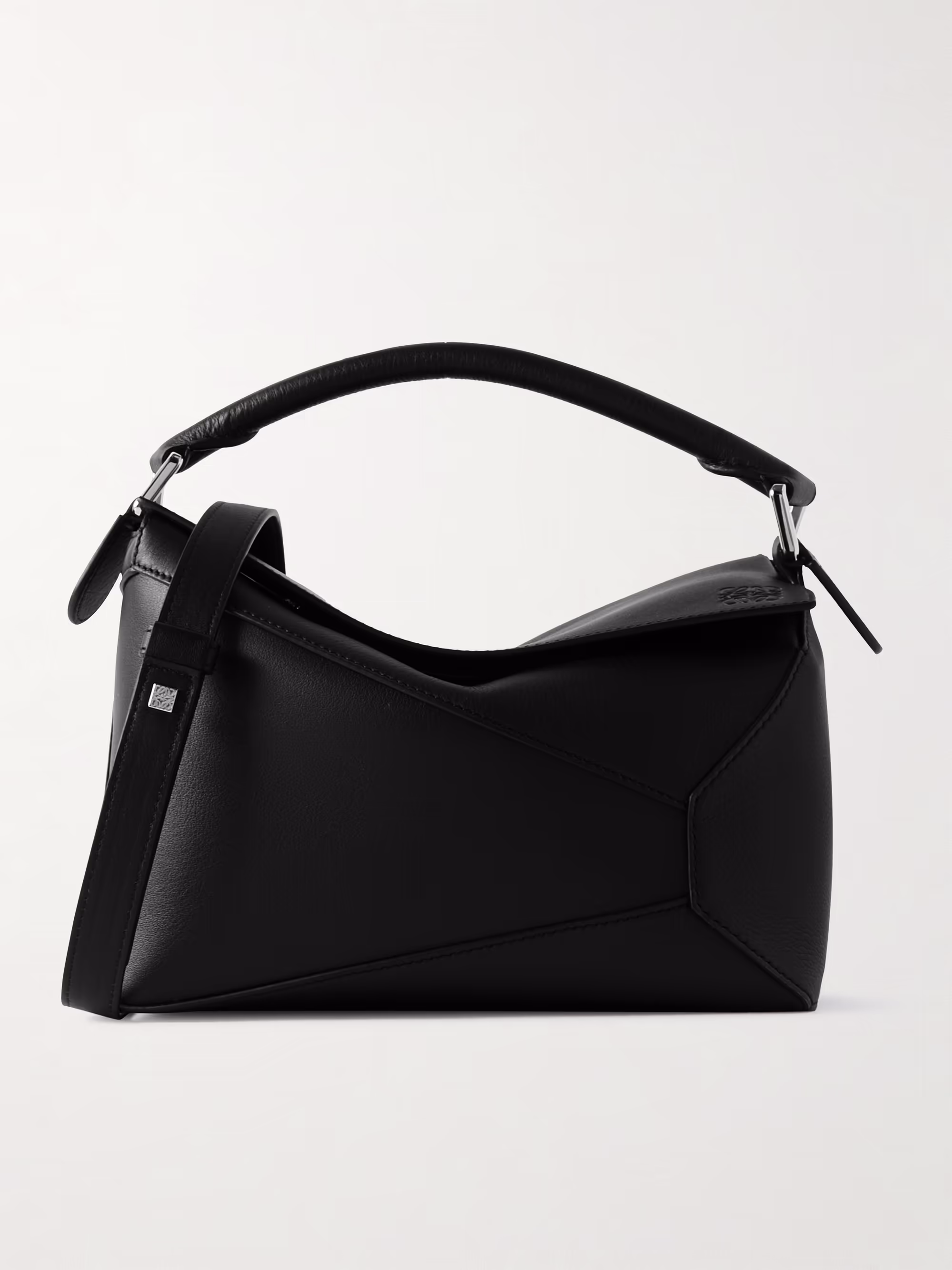 Loewe Puzzle Edge small textured-leather shoulder bag