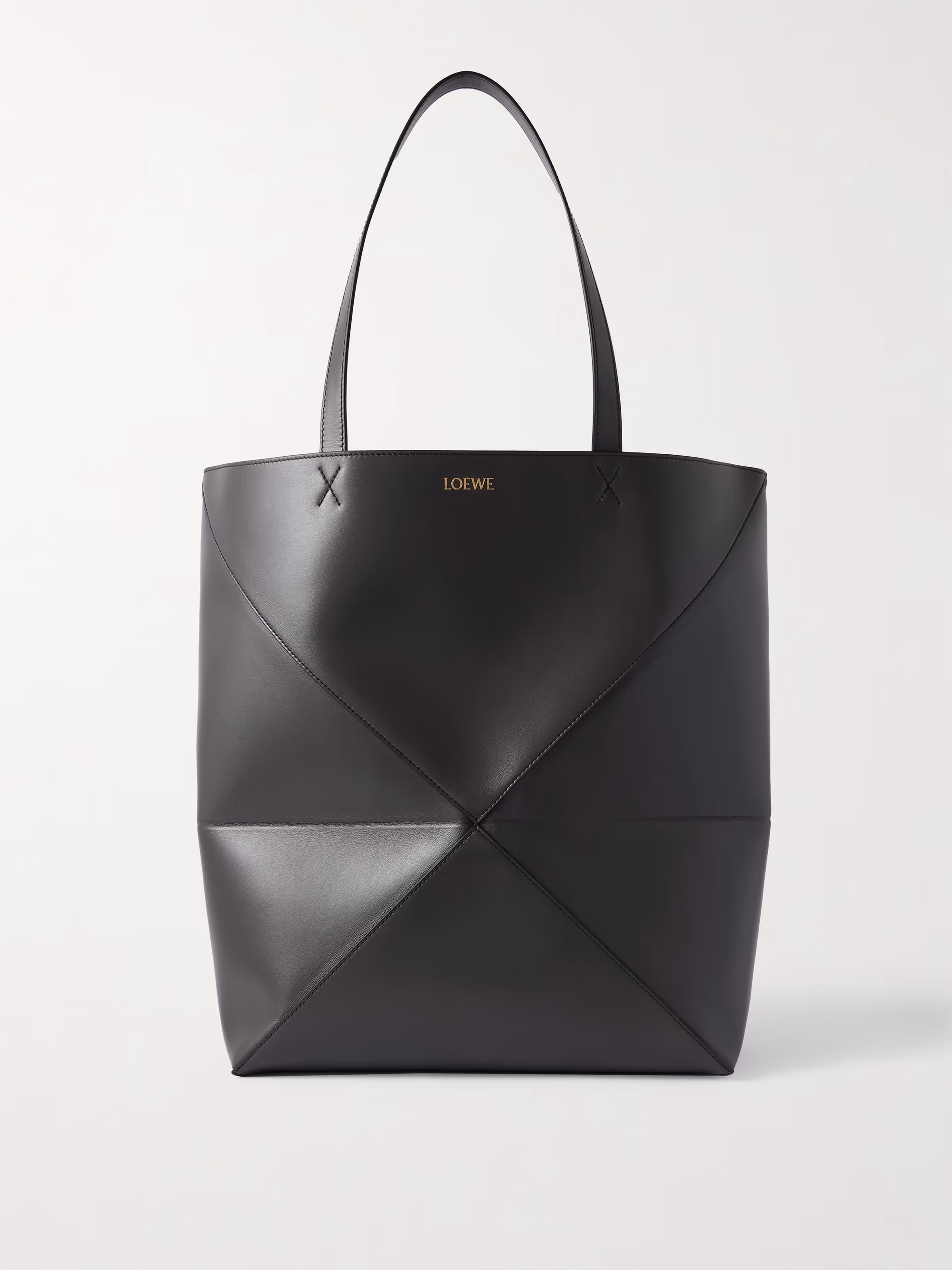 Loewe Puzzle Fold convertible large leather tote