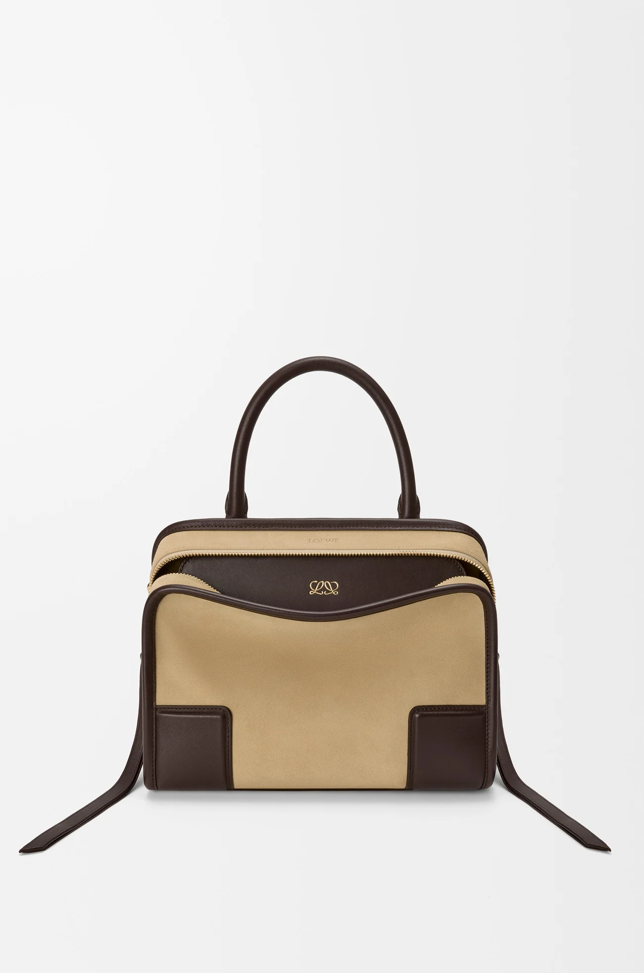 Loewe Small Amazona 180 bag in suede