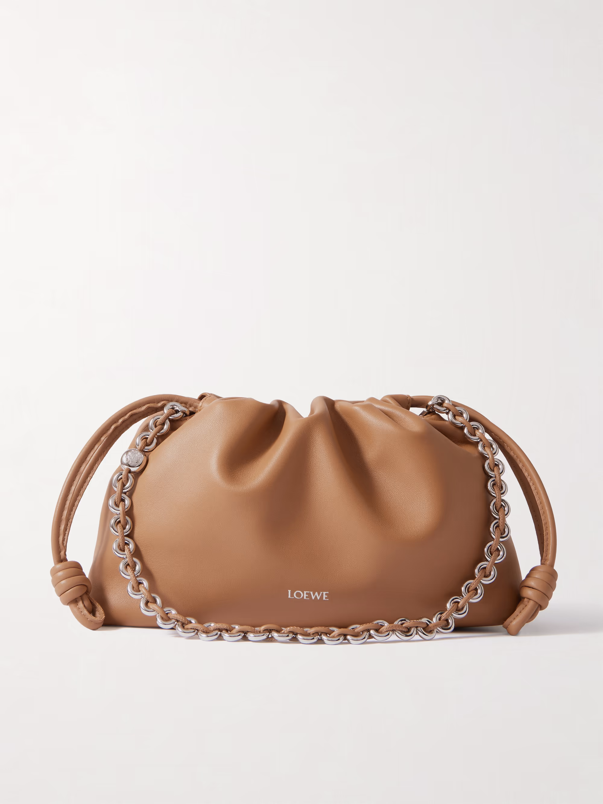 Loewe Flamenco medium leather clutch