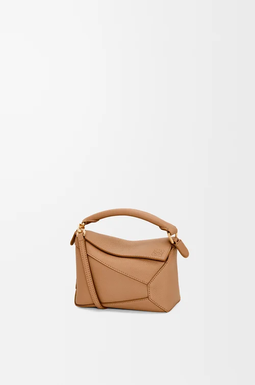 Loewe Mini Puzzle Edge bag in soft grained calfskin