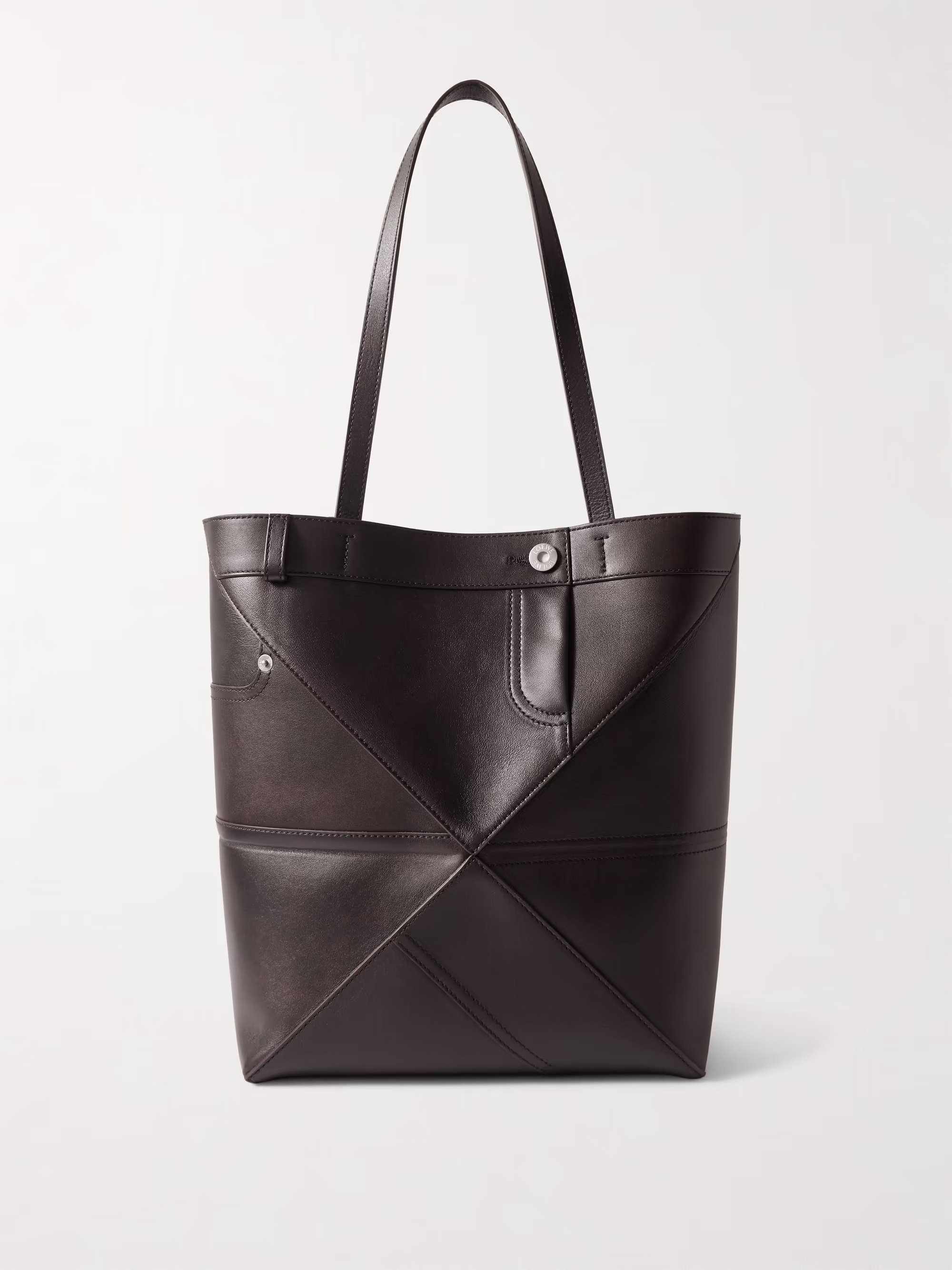 Loewe Puzzle Fold Panta medium  convertible leather tote