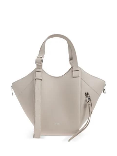 Loewe Hammock Flip leather tote bag