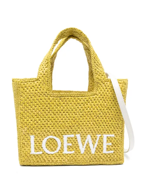 Loewe small Font tote bag
