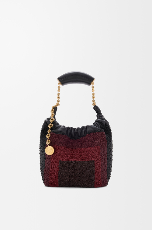 Loewe Mini Squeeze bag in beaded leather