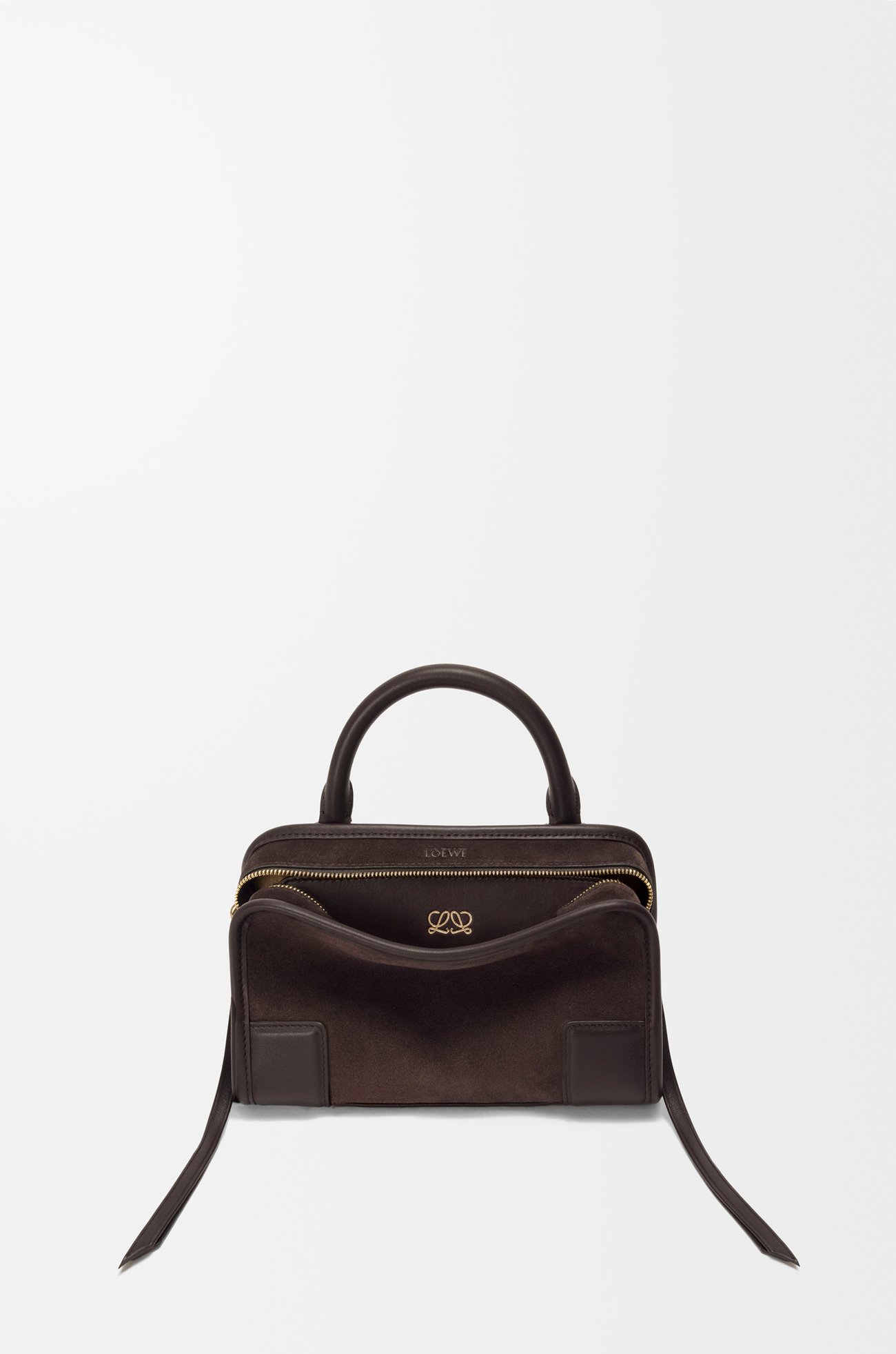 Loewe Mini Amazona 180 bag in suede