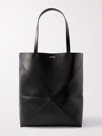 Loewe Puzzle Fold convertible large leather tote