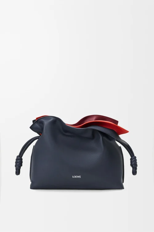 Loewe Medium layered Flamenco clutch in nappa calfskin