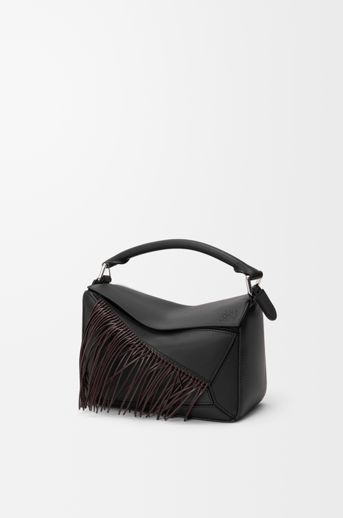 Loewe Fringe small Puzzle bag in classic calfskin