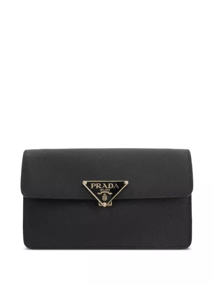 Prada Prada Arqué saffiano leather shoulder bag