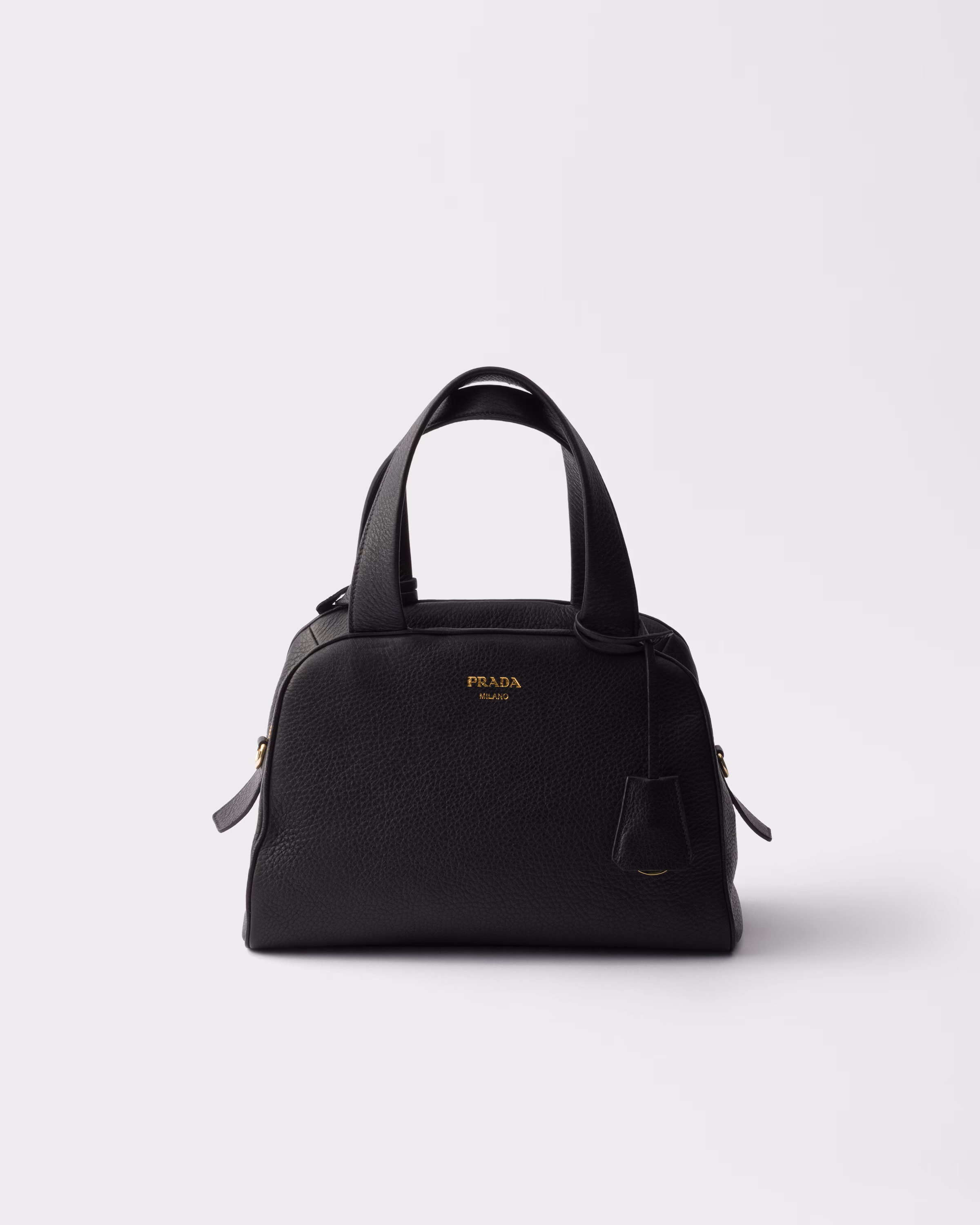 Prada Medium leather top-handle bag