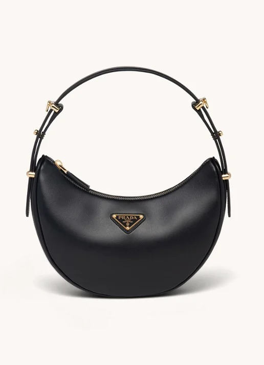 Prada Arqué Small schoudertas van leer