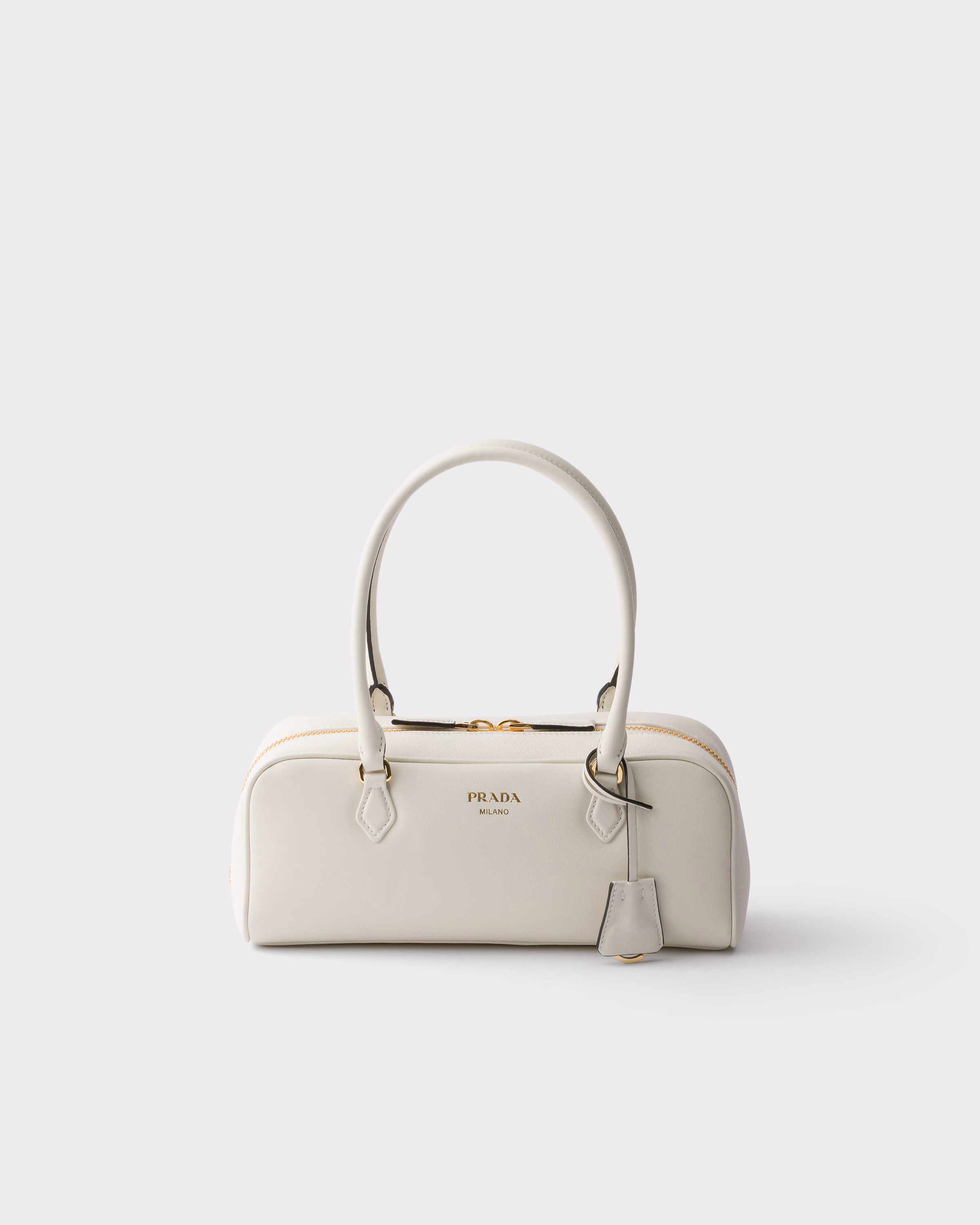 Prada Medium leather top-handle bag