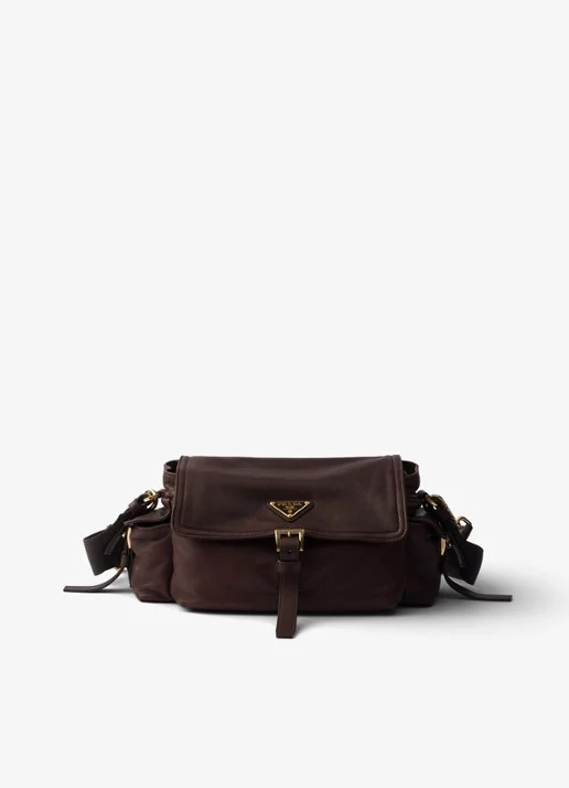 Prada Explore Medium shoulder bag in lambskin