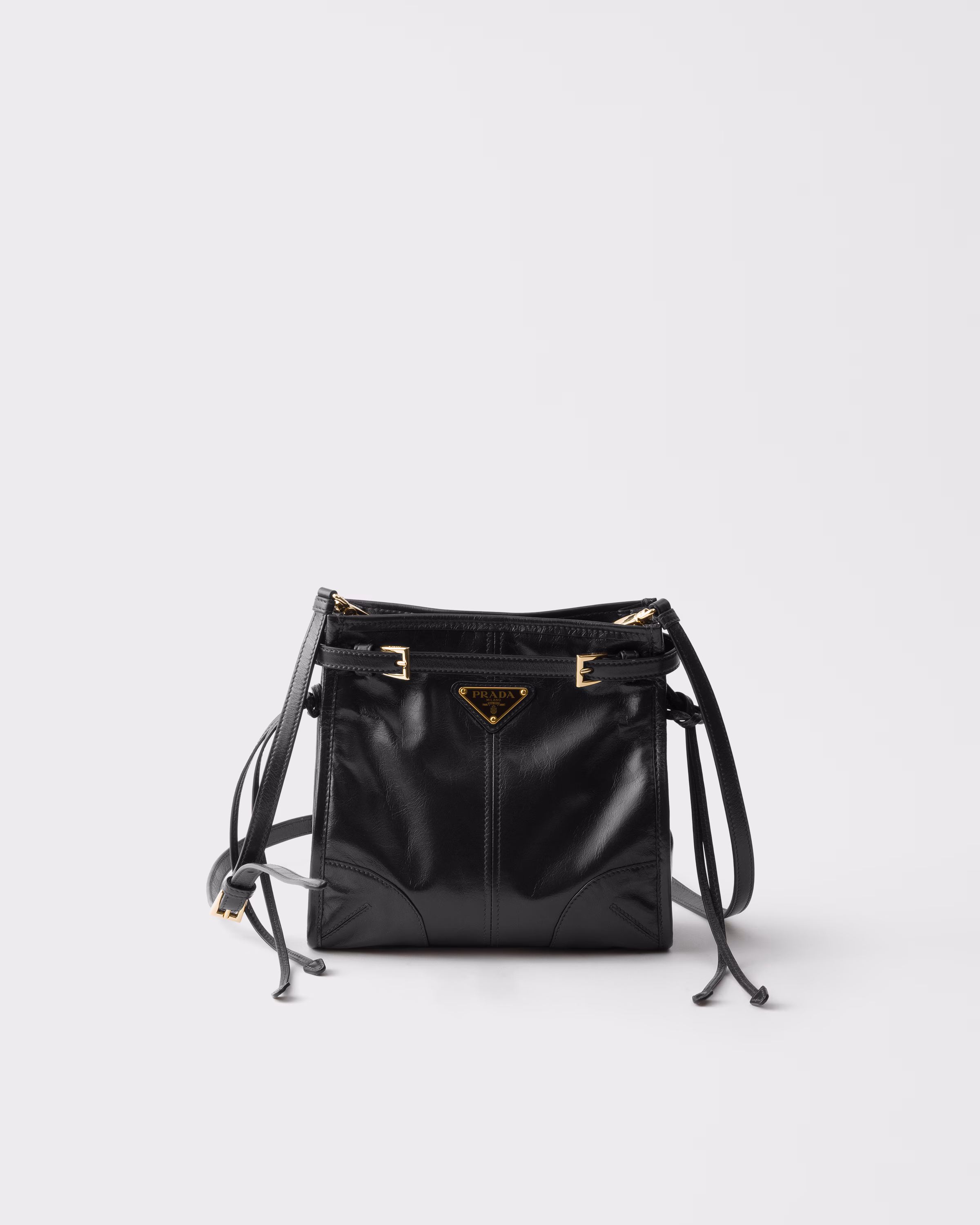 Prada Prada Bonnie leather mini shoulder bag
