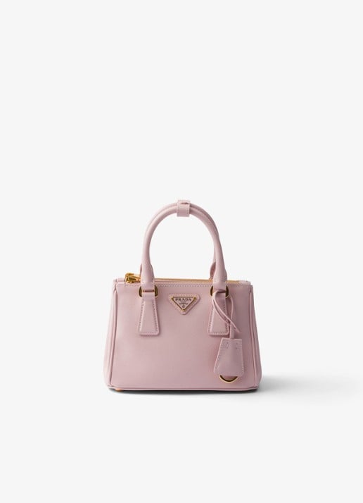 Prada Galleria Micro handbag in leather