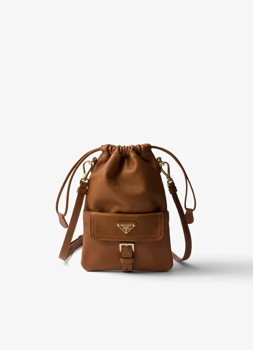 Prada crossbody bag in lambskin
