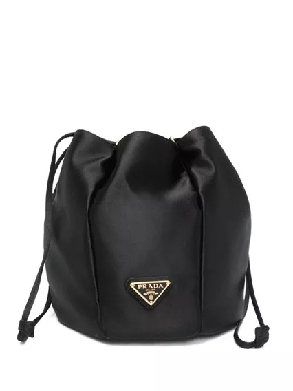 Prada Satin mini bucket bag
