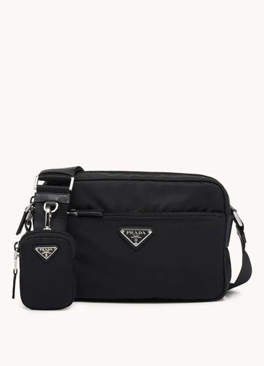 Prada Re-Nylon crossbody bag with logo