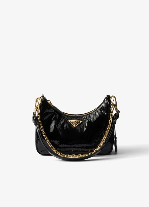 Prada Re-Edition shoulder bag van lakleer